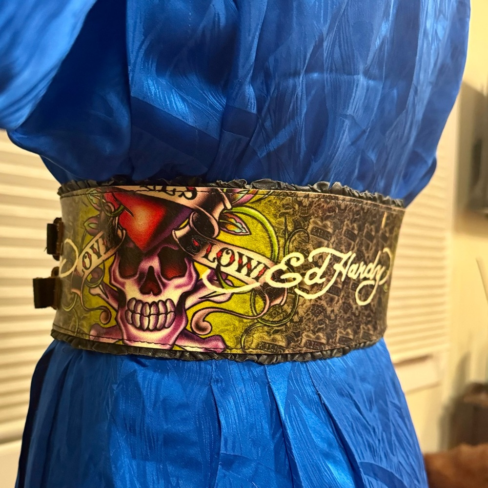 Vintage Y2K Ed Hardy Belt